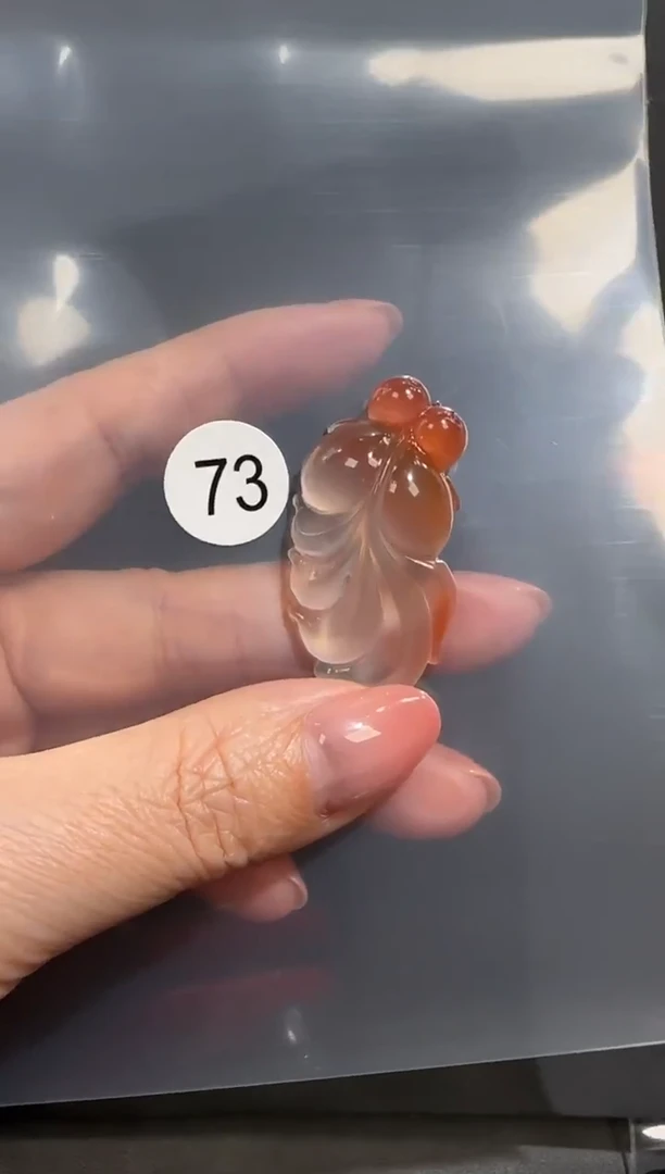 未镶嵌南红玛瑙珠宝半成品糖***?原矿无优化无胶裂冰飘锦鲤