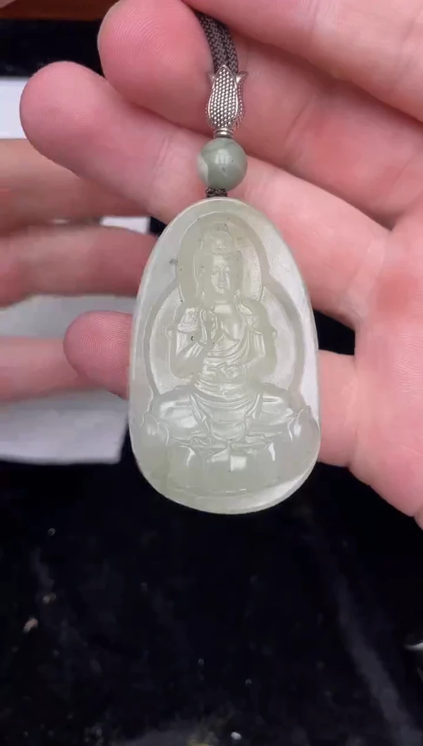 未镶嵌岫玉吊坠·