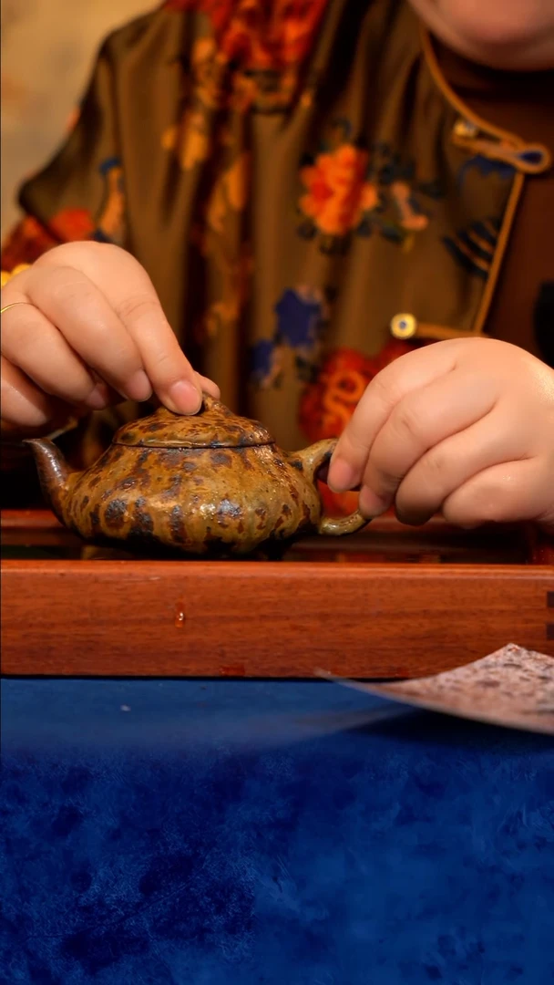 紫砂 宜兴紫砂 GFY  沉香木 九变 汉棠