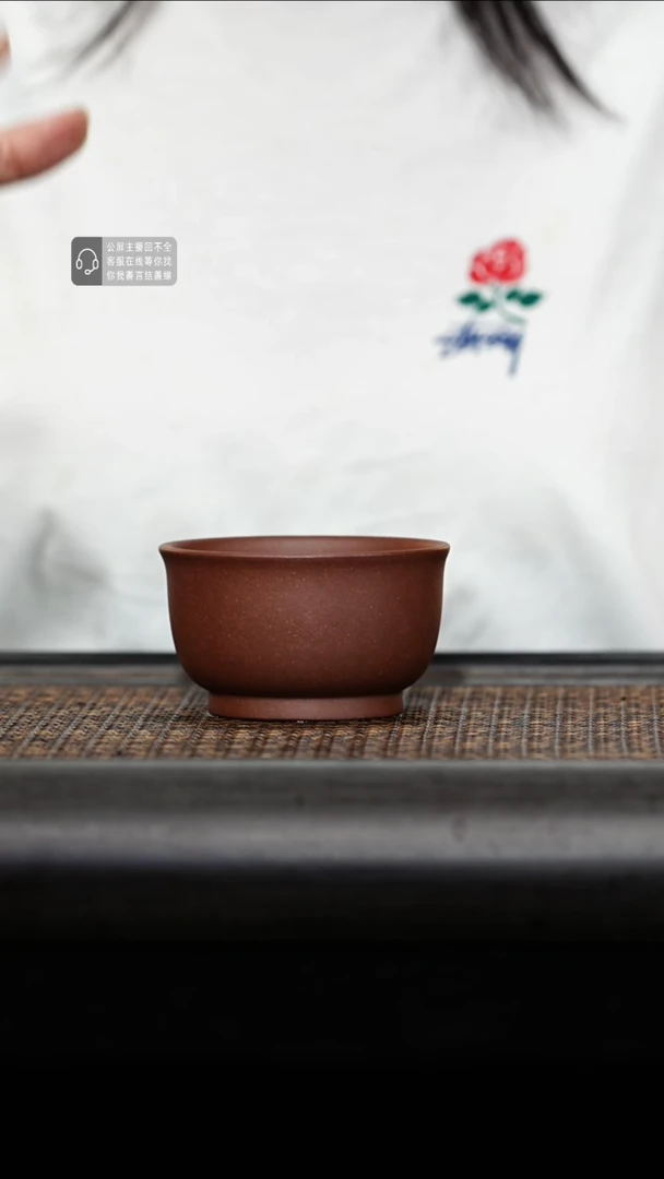 茶杯紫砂紫砂茶杯大口主人杯