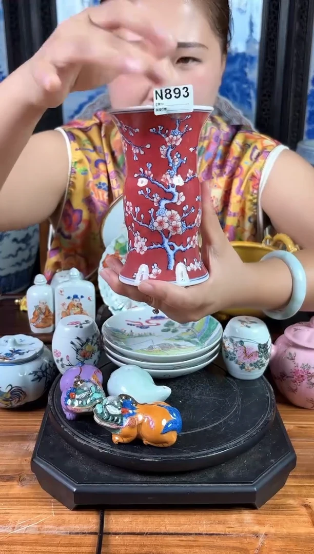 摆件景德镇陶瓷仿古摆件N893