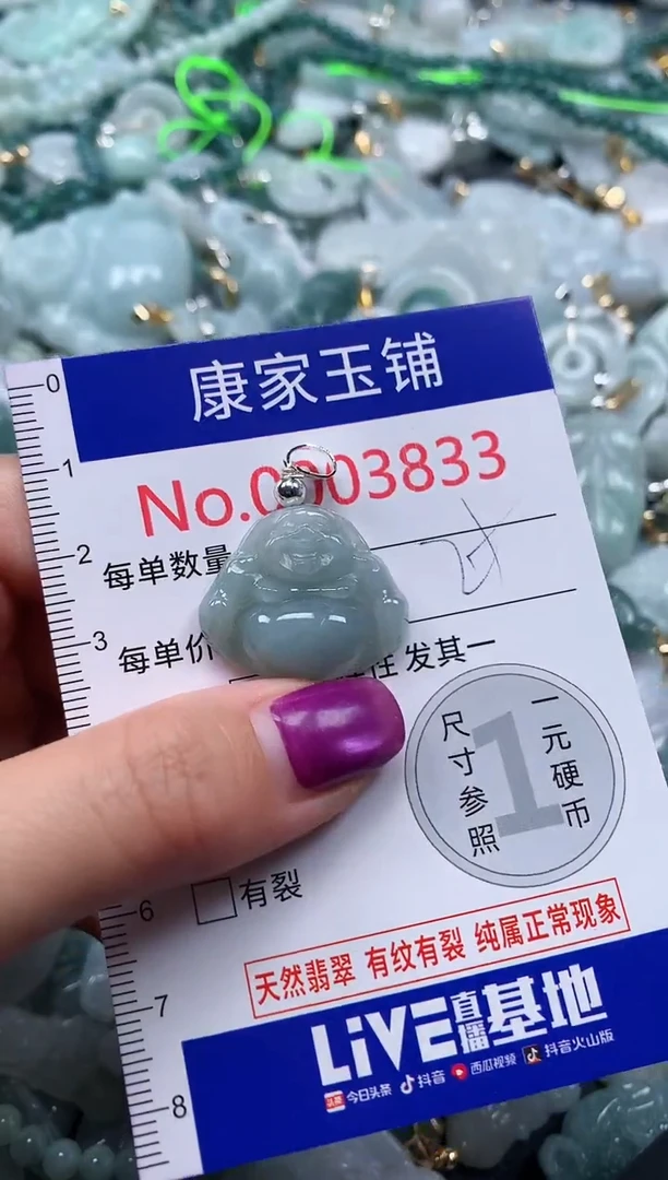 颈饰未镶嵌翡翠3833