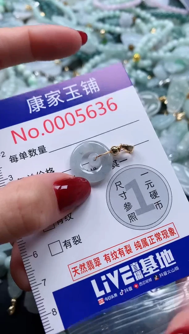 颈饰未镶嵌翡翠5636