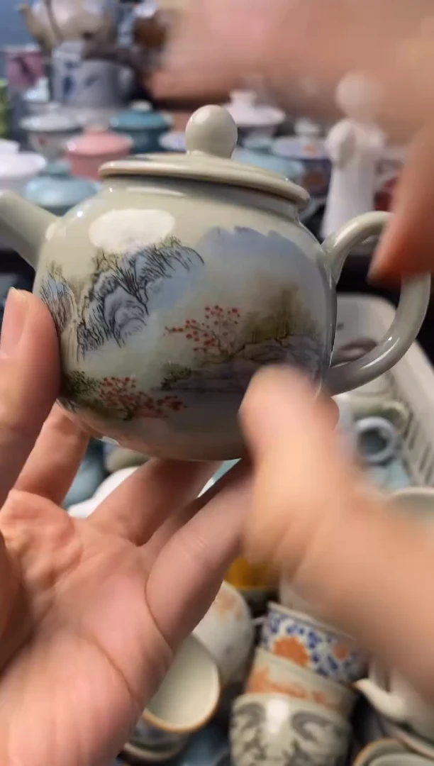 高端 茶壶 茶杯 茶具 轻轻微瑕