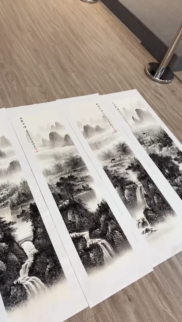 国画65赵隆轩美术馆李庆兴老师作品