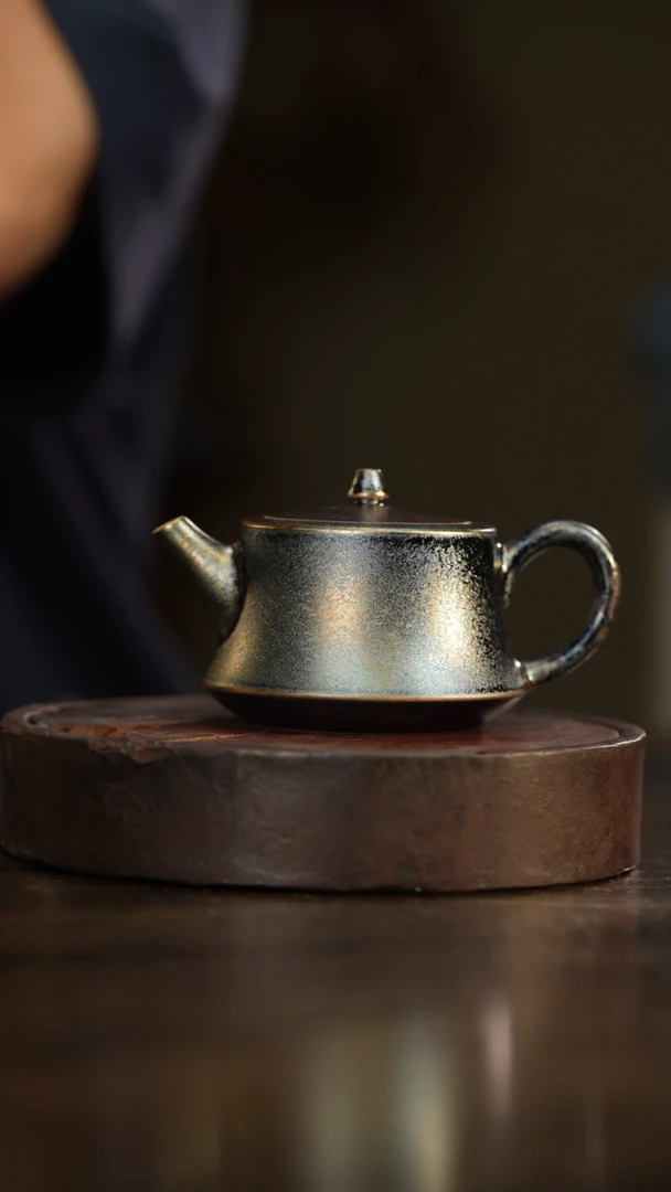 62柴房陶瓷柴烧窑宝柱础壶