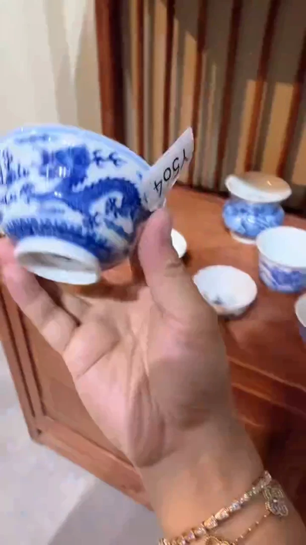 瓷片Y564家庭日用瓷器摆件