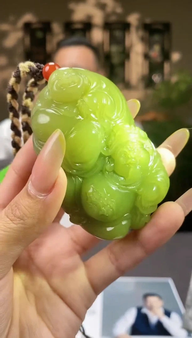 和田玉未镶嵌颈饰C289