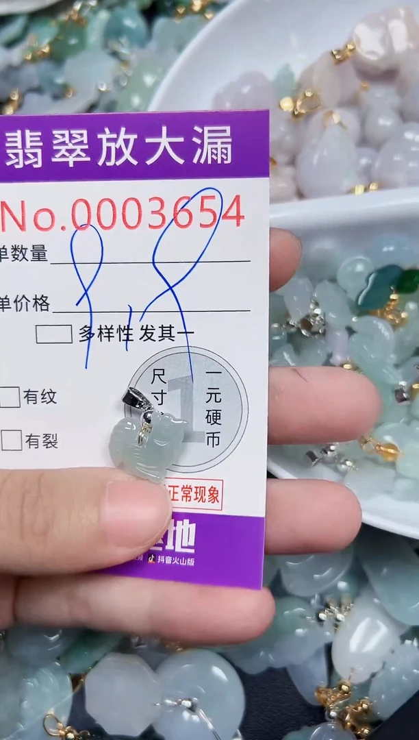 颈饰未镶嵌翡翠3654