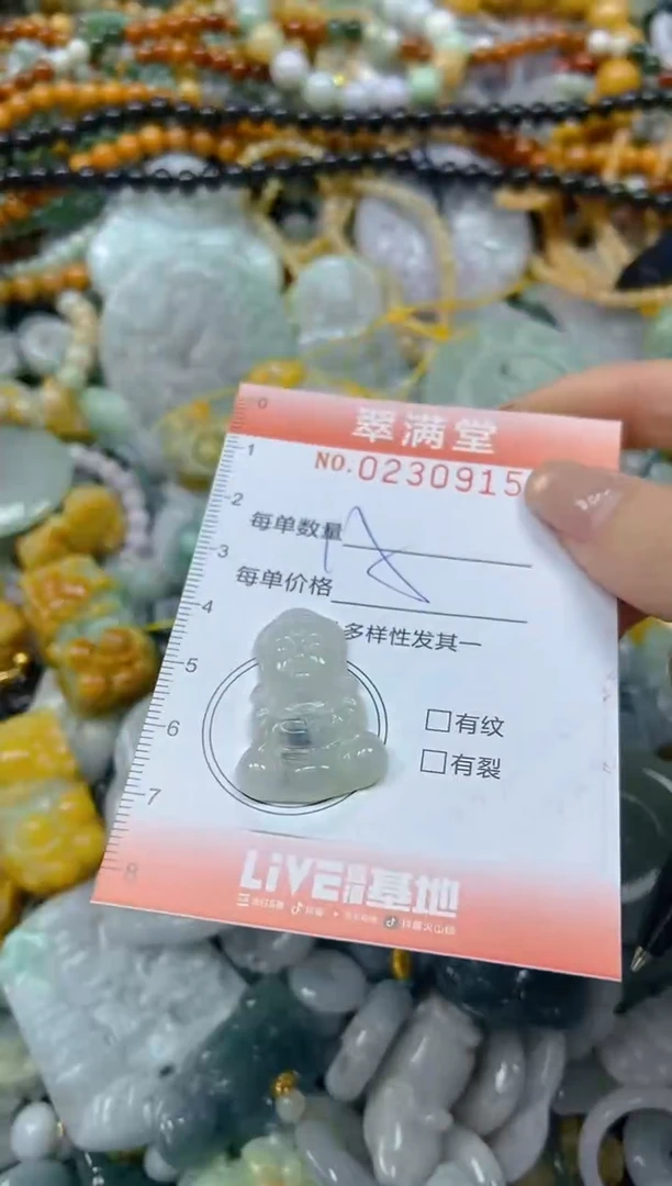 颈饰未镶嵌翡翠闪购0230915