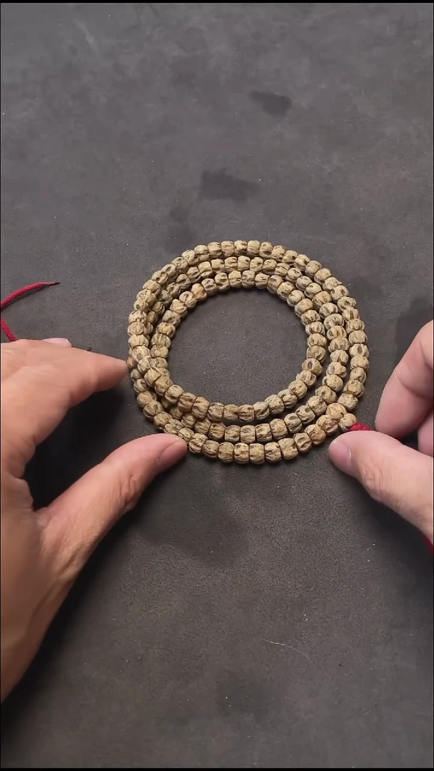 吊坠柏香籽/百香籽BX-A01热振柏香籽红芽深坑鬼脸柏香108（8mm)