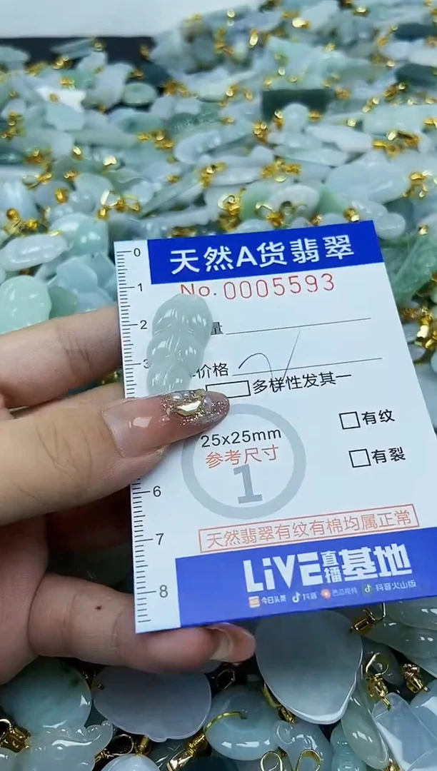 翡翠未镶嵌颈饰天然A货翡翠