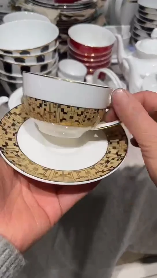 骨瓷杯碟达骨瓷