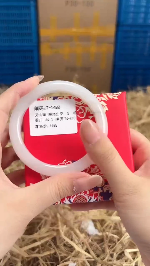 未镶嵌手镯石英质玉T-1488