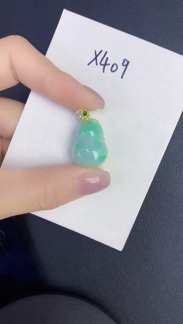 颈饰未镶嵌翡翠缅甸天然翡翠A货