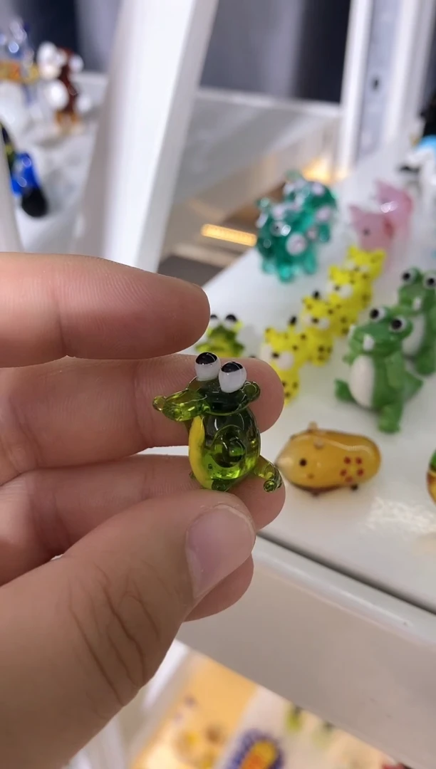 琉璃手工艺品小鳄鱼