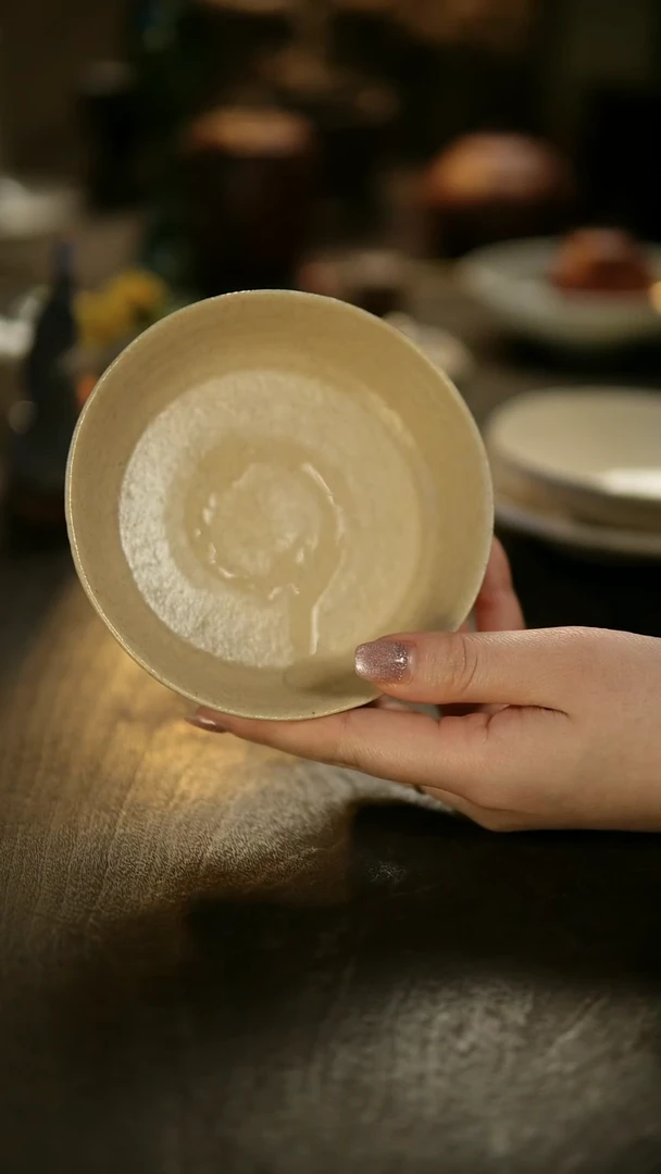 阿眠    云龙手作糯粉高边壶承铁线开片