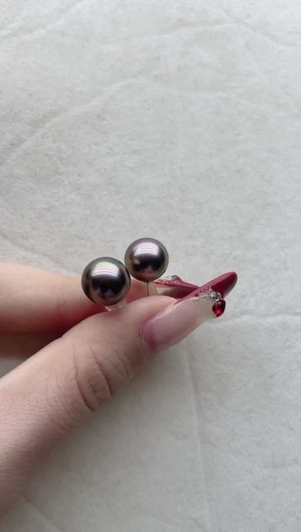 【闪购商品】海水珍珠耳饰18K金镶嵌D53