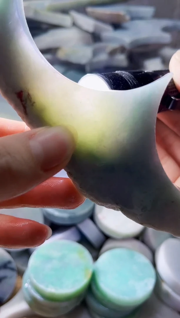 裸石翡翠天然翡翠A货古 南 819