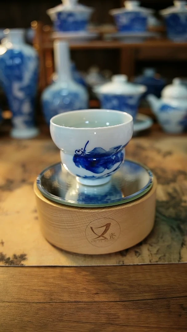 36景德镇手工手绘茶具