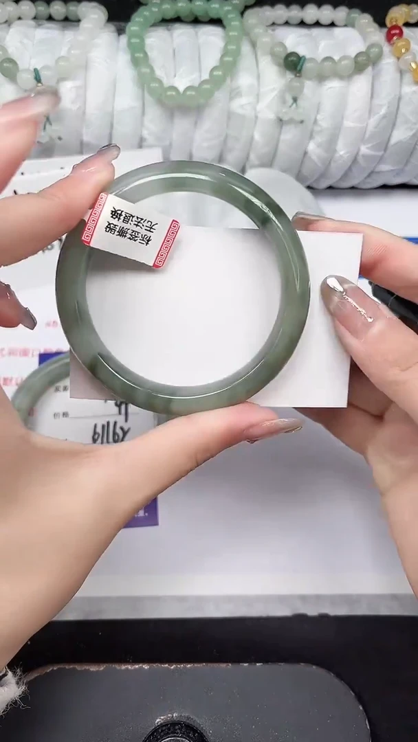 未镶嵌手镯石英质玉162-56/57