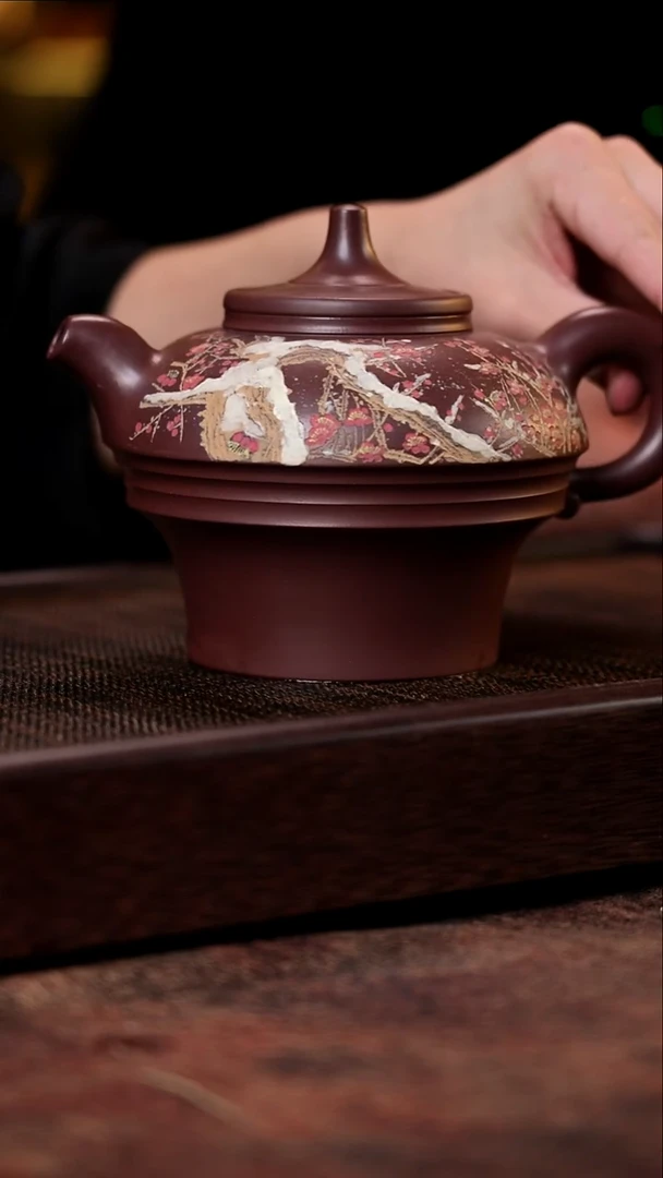 玉璧对壶 高 底槽清 800cc