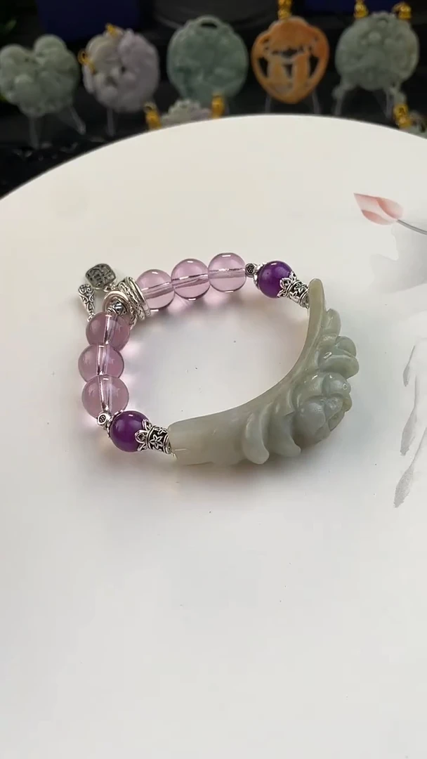 翡翠未镶嵌颈饰手工定制默认微瑕主播介绍为准