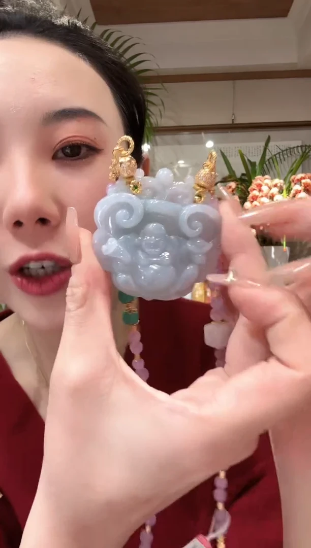 【闪购商品】翡翠颈饰未镶嵌国风