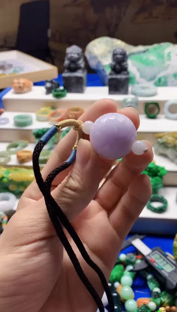 颈饰未镶嵌翡翠天然A货翡翠