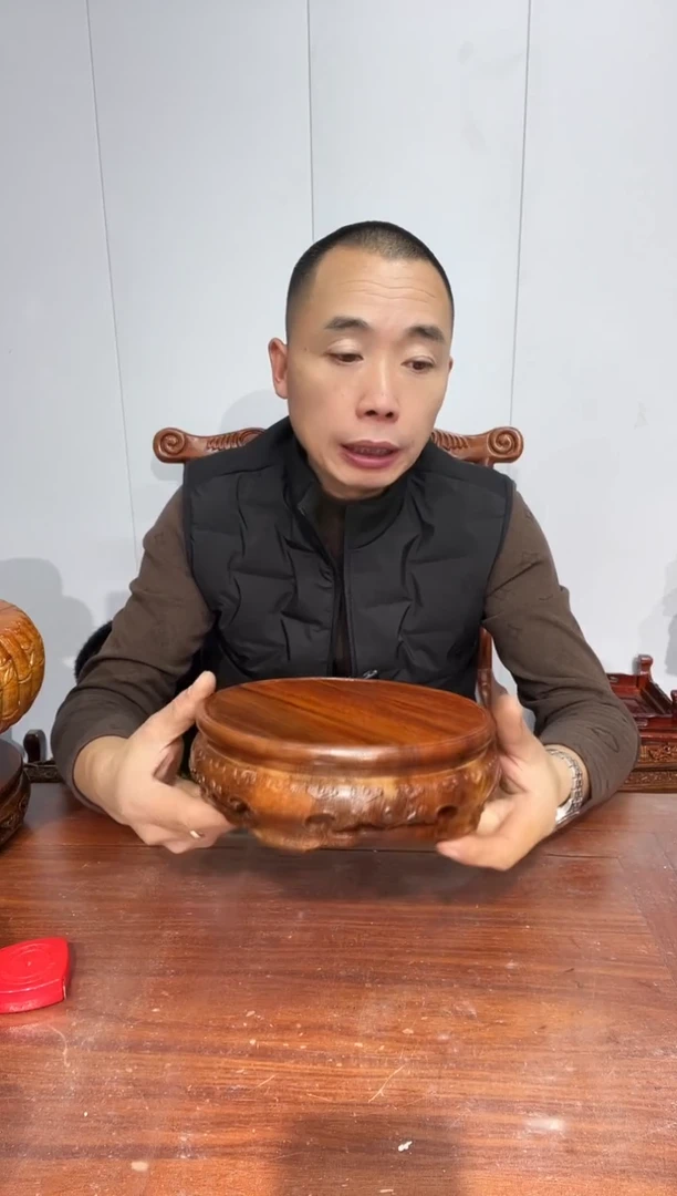 木老花圆形18*20.5*6.5