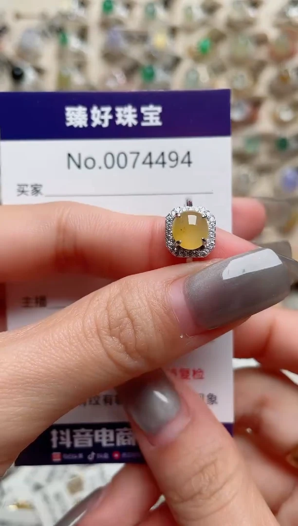 【闪购商品】翡翠戒指银S925镶嵌·