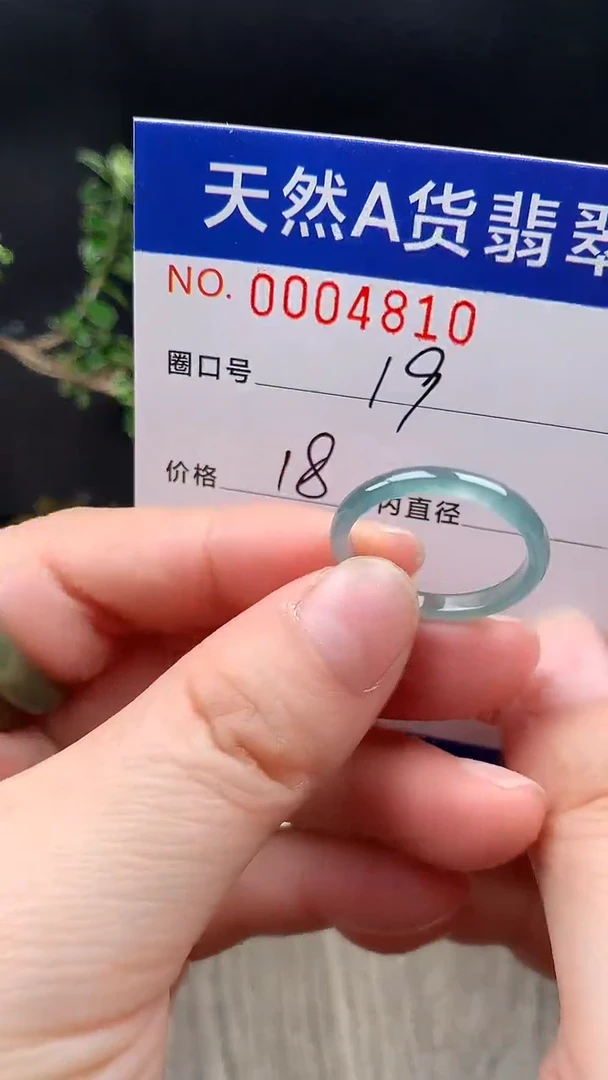 未镶嵌戒指翡翠19#