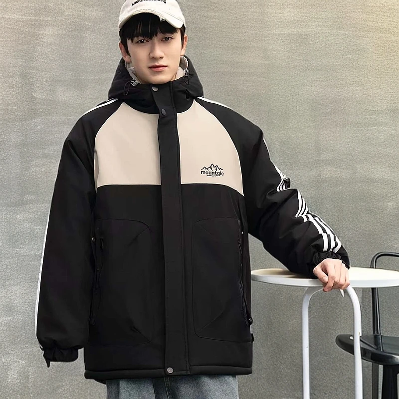 男童加厚棉衣派克服中大童上衣