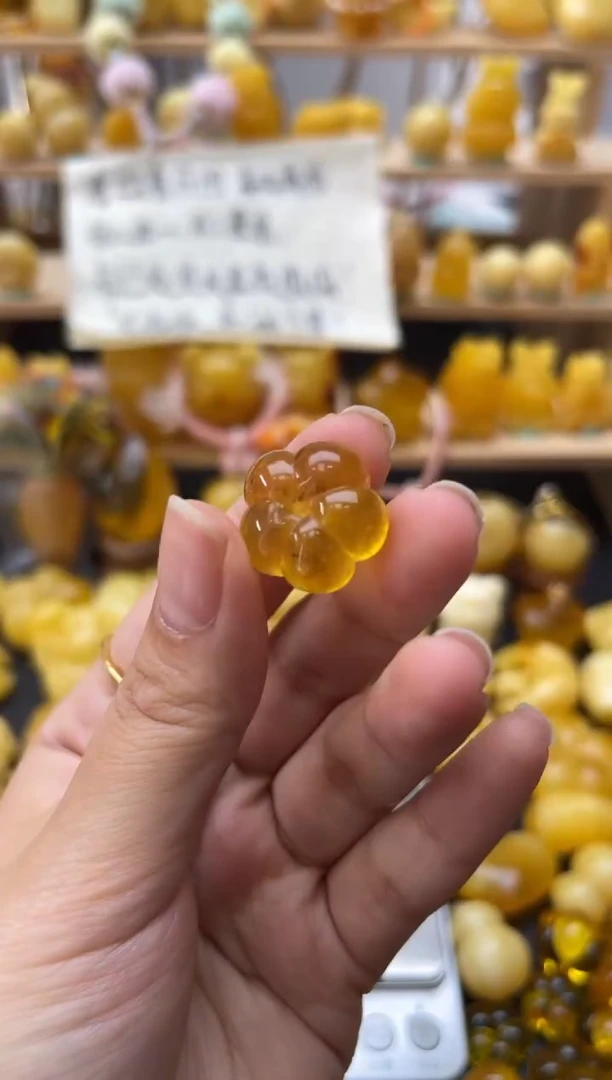 琥珀未镶嵌珠宝奇石049琥珀蜜蜡微瑕