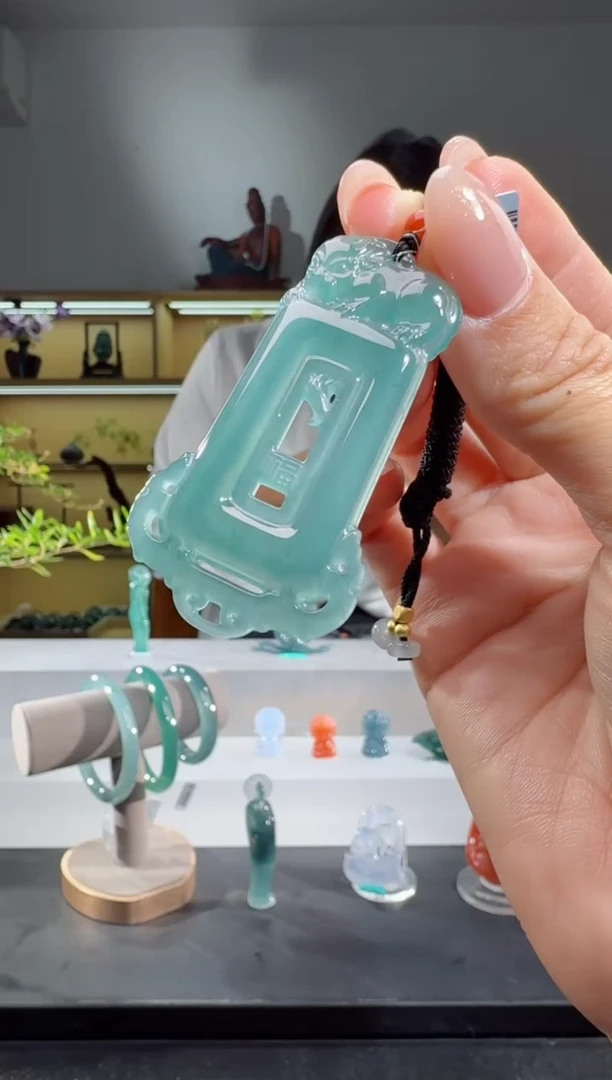 吊坠(不含链)未镶嵌翡翠仿古牌