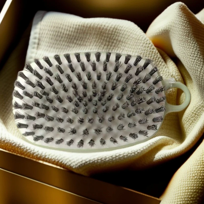 不掉毛防静电家用可挂式北欧清洁刷1个 混色