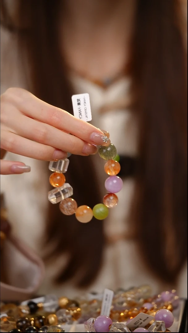 未镶嵌手链水晶多宝