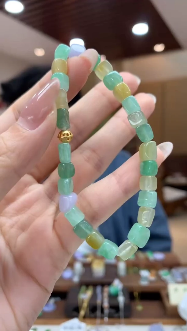未镶嵌手串翡翠手串