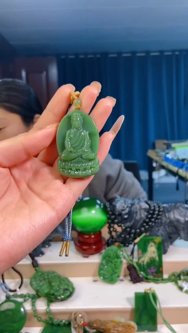 【闪购商品】和田玉挂件未镶嵌1