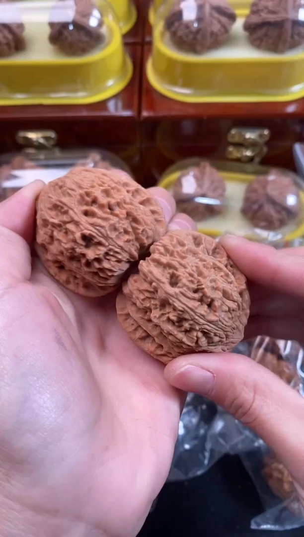 把件文玩核桃绣球42尺s679