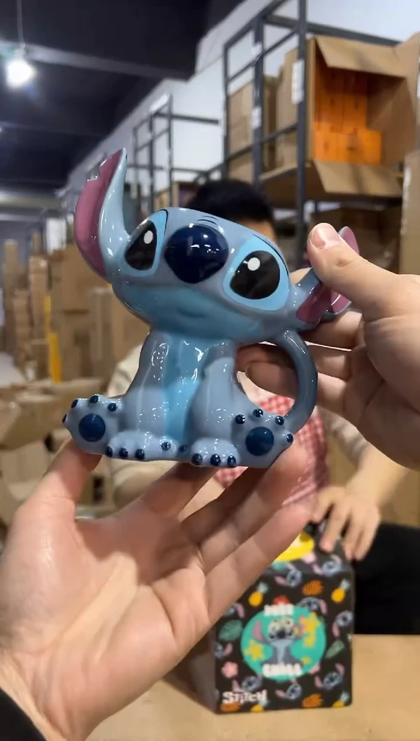 【闪购商品】杯原盒史迪仔竖耳02款水杯