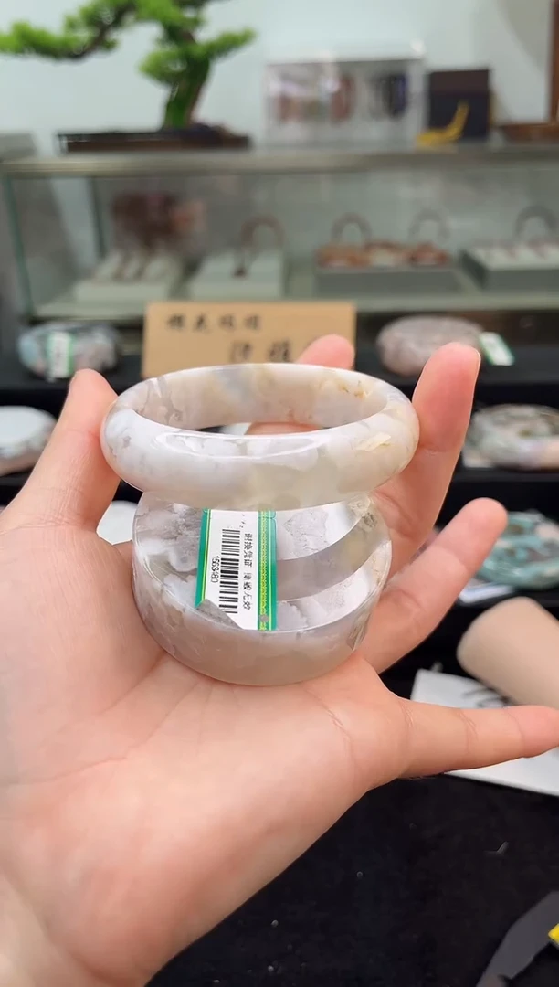 未镶嵌手镯石英质玉59圈口（赠品镯心）1563480