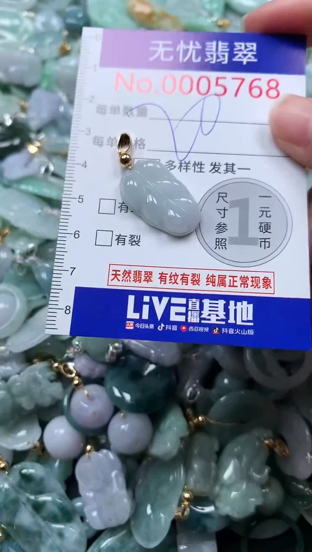 颈饰未镶嵌翡翠5768