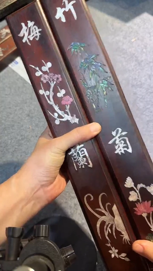 香榧木紫檀拆件雕刻板以直播间实物为准