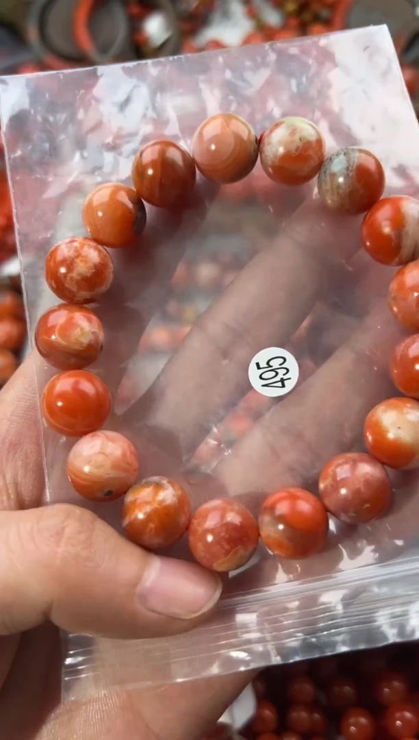 未镶嵌手串南红玛瑙13+