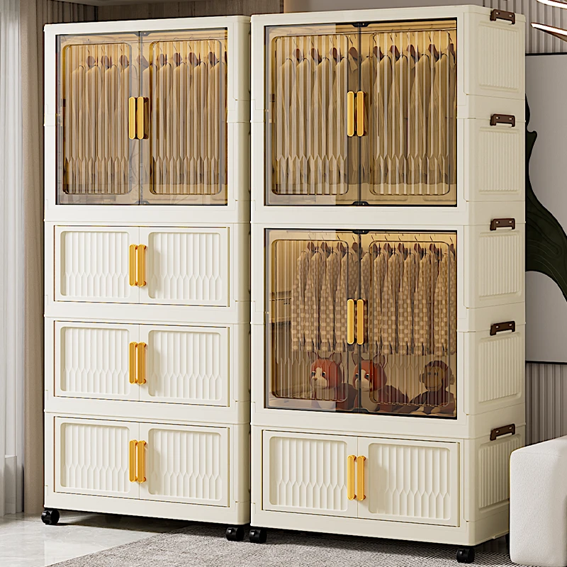 安家日记居家好物儿童衣物松弛感收纳柜衣柜衣橱衣服整理储物柜