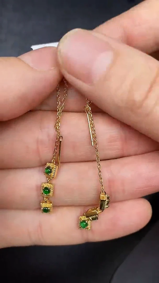 银S925镶嵌戒指翡翠3990