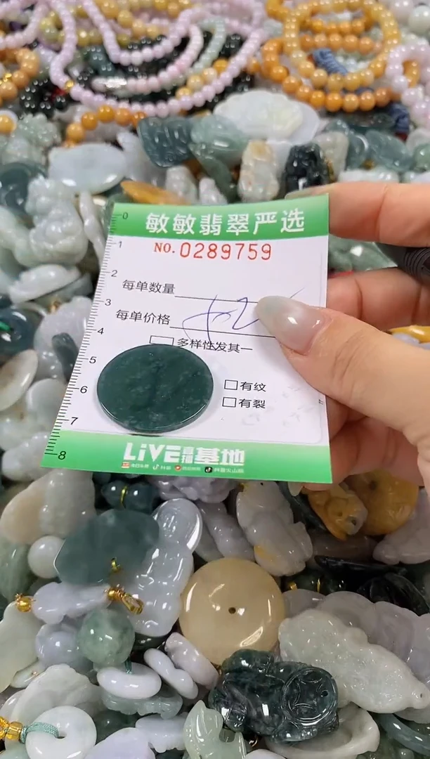 翡翠未镶嵌颈饰闪购0289759