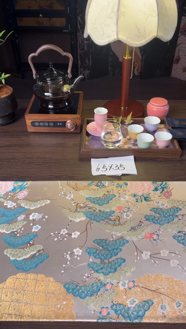 香云纱     茶席