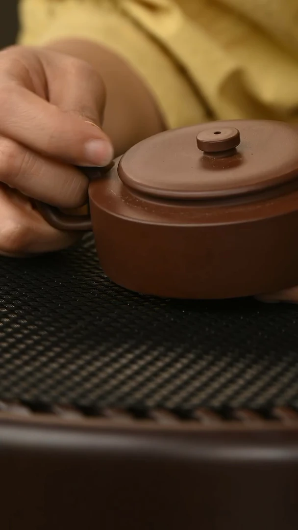 茶壶紫砂840宜兴原矿紫砂周盘